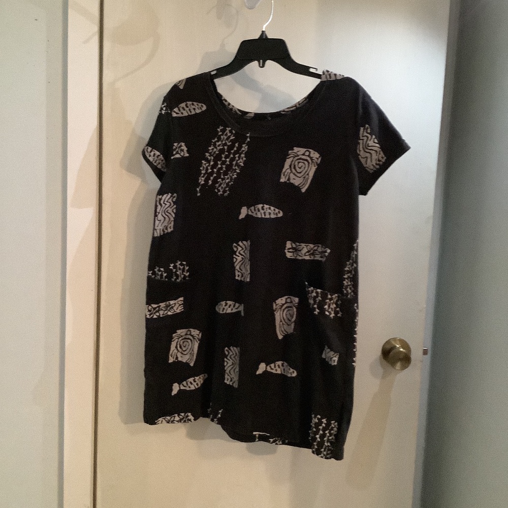 Pinapple Bay cotton mini tee dress